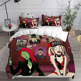 Harley Quinn Season 3 Bedding Sets Duvet Cover Halloween Cosplay Comforter Sets