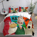 Wallace and Gromit Bedding Sets Duvet Cover Comforter Set