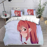 Rent A Girlfriend Season 2 Bedding Sets Duvet Cover Halloween Cosplay Comforter Sets