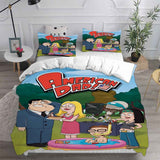 American Dad Bedding Set Duvet Cover Comforter Sets