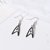 Star Trek Theme Silver Earring Holiday Gifts Jewelry Accessories for Women