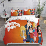 American Dad Bedding Set Duvet Cover Comforter Sets