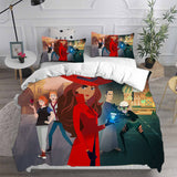 Carmen Sandiego Bedding Set Duvet Cover Comforter Sets