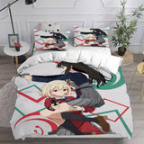 Lycoris Recoil Bedding Sets Duvet Cover Halloween Cosplay Comforter Sets