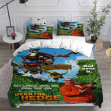 Over the Hedge Bedding Set Duvet Cover Comforter Sets