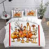 Chicken Run Cosplay Bedding Sets Duvet Cover Halloween Comforter Sets