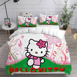 Hello Kitty Cosplay Bedding Sets Duvet Cover Halloween Comforter Sets