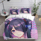 Needy Girl Overdose Cosplay Bedding Sets Duvet Cover Halloween Comforter Sets 1