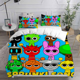 Sprunki Bedding Set Duvet Cover Comforter Sets