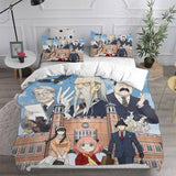 Spy x Family Cosplay Bedding Sets Duvet Cover Halloween Comforter Sets