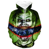 BFJmz Batman The Joker 3D Printing Coat Leisure Sports Sweater Autumn And Winter