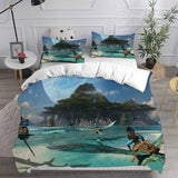 Avatar The Way of Water Cosplay Bedding Sets Duvet Cover Halloween Comforter Sets