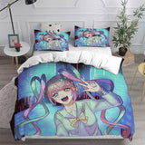 Needy Girl Overdose Cosplay Bedding Sets Duvet Cover Halloween Comforter Sets 1