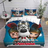 Mr. Peabody & Sherman Bedding Sets Duvet Cover Comforter Set