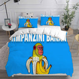 Italian Brainrot Tung Tung Sahur Bedding Set Duvet Cover Comforter Sets