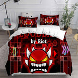 Geometry Dash Bedding Sets Duvet Cover Comforter Sets