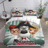 Mr. Peabody & Sherman Bedding Sets Duvet Cover Comforter Set