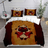Cult Of The Lamb Bedding Sets Duvet Cover Halloween Cosplay Comforter Sets