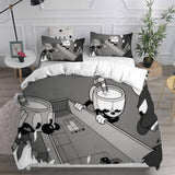 The Cuphead Show Bedding Sets Duvet Cover Halloween Cosplay Comforter Sets