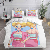 Princess Peach Bedding Sets Duvet Cover Comforter Set