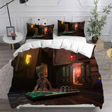 I Am Groot Bedding Sets Duvet Cover Halloween Cosplay Comforter Sets