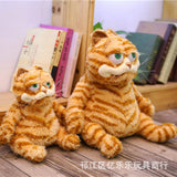 Fat Cat Plush Toy Soft Stuffed Doll Birthday Holiday Gifts