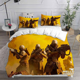 Helldivers 2 Bedding Sets Duvet Cover Comforter Set