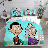 Mr. Bean: The Animated Series Bedding Sets Duvet Cover Comforter Set