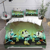 The Cuphead Show Bedding Sets Duvet Cover Halloween Cosplay Comforter Sets