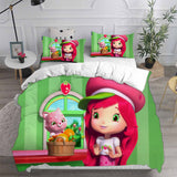 Strawberry Shortcake's Berry Bitty Adventures Bedding Set Duvet Cover Comforter Sets