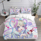 Needy Girl Overdose Cosplay Bedding Sets Duvet Cover Halloween Comforter Sets 1