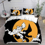 The Adventures of Tintin Bedding Sets Duvet Cover Comforter Set