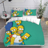 The Simpsons Bedding Sets Duvet Cover Comforter Set