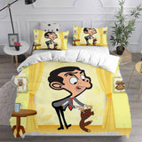 Mr. Bean: The Animated Series Bedding Sets Duvet Cover Comforter Set