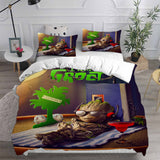 I Am Groot Bedding Sets Duvet Cover Halloween Cosplay Comforter Sets