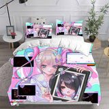Needy Girl Overdose Cosplay Bedding Sets Duvet Cover Halloween Comforter Sets 1