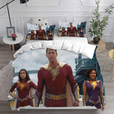 Shazam Fury of the Gods Bedding Sets Duvet Cover Comforter Set
