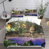 I Am Groot Bedding Sets Duvet Cover Halloween Cosplay Comforter Sets