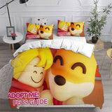 Adopt Me Bedding Sets Duvet Cover Comforter Set