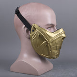 2021 Film Mortal Kombat Scorpion Cosplay PVC Mask Halloween Props