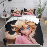 Princess Peach Bedding Sets Duvet Cover Comforter Set