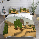 Italian Brainrot Tung Tung Sahur Bedding Set Duvet Cover Comforter Sets