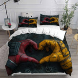 Deadpool & Wolverine Bedding Sets Duvet Cover Comforter Set