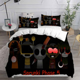 Sprunki Bedding Set Duvet Cover Comforter Sets