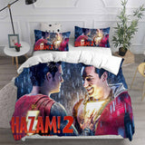 Shazam Fury of the Gods Bedding Sets Duvet Cover Comforter Set