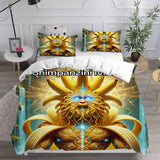 Italian Brainrot Tung Tung Sahur Bedding Set Duvet Cover Comforter Sets