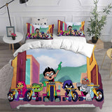 Teen Titans Go Bedding Sets Duvet Cover Comforter Sets