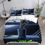 I Am Groot Bedding Sets Duvet Cover Halloween Cosplay Comforter Sets