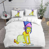 The Simpsons Bedding Sets Duvet Cover Comforter Set