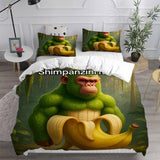 Italian Brainrot Tung Tung Sahur Bedding Set Duvet Cover Comforter Sets